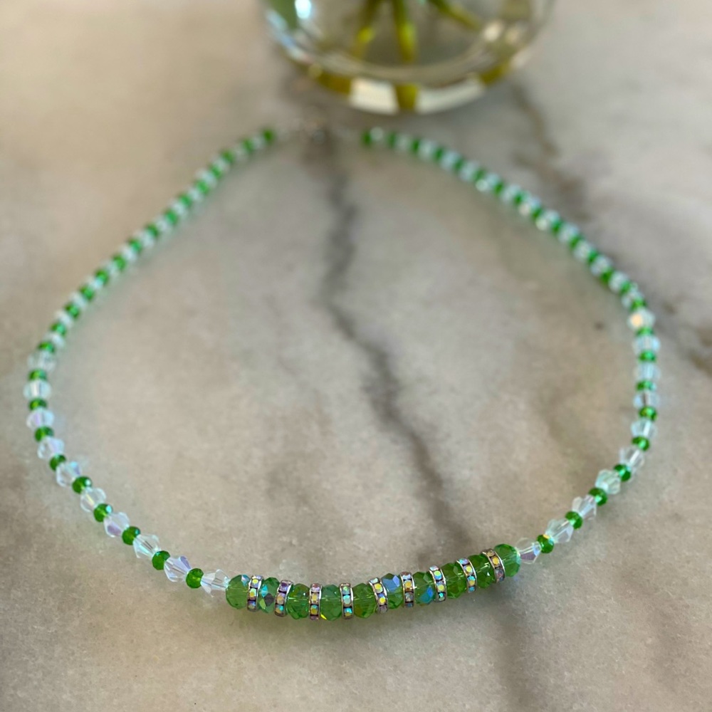 Gardenia Fields Necklace Matchin Earring in closet